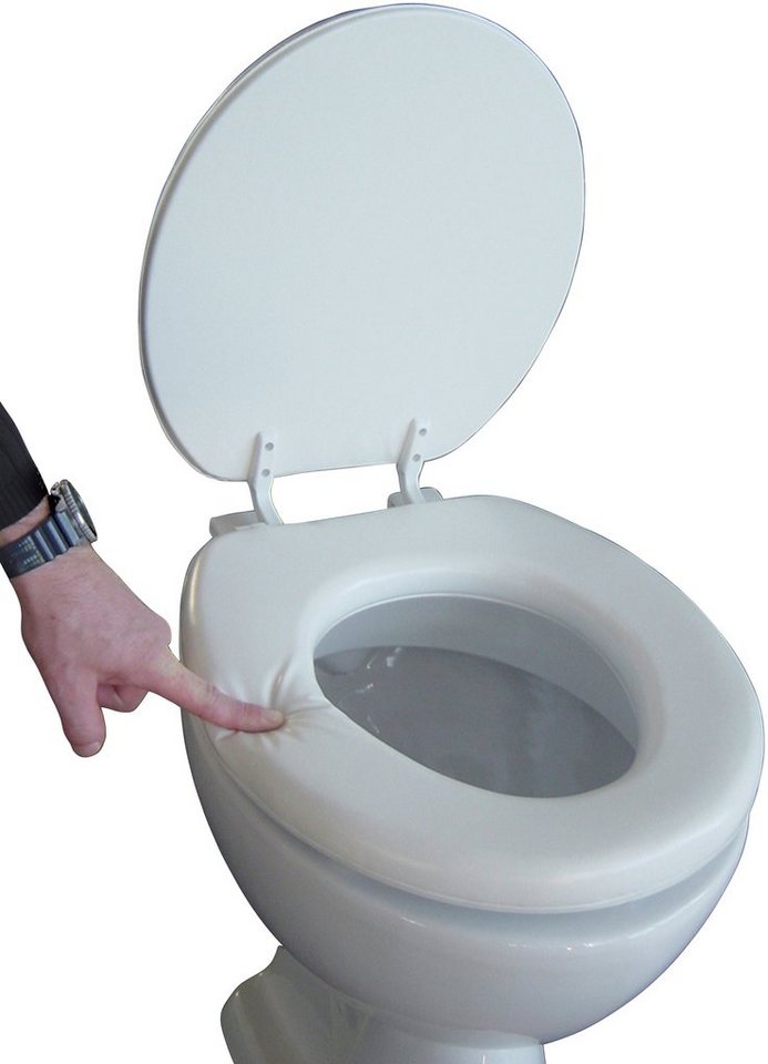 ADOB WC-Sitz Soft, gepolstert aus Schaumstoff von ADOB