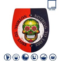 Adob - WC-Stitz Toilettendeckel Toilettensitz Nothing to lose von ADOB