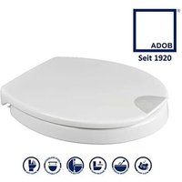 Adob - Novara Plus Duroplast wc Sitz Erhöhung 5 cm mit Absenkautomatik, bis 200 kg belastbar von ADOB