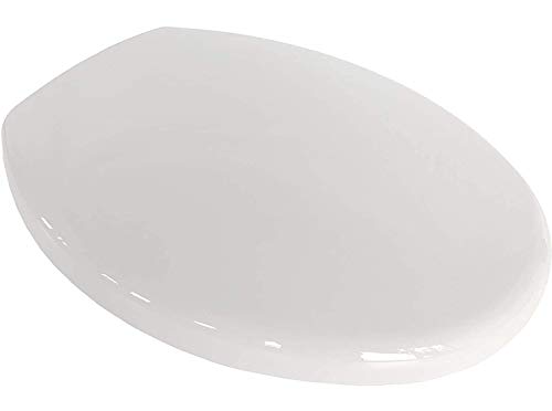 ADOB WC Sitz Klobrille mit Absenkautomatik Firenze weiss, zur Reinigung abnehmbar von ADOB