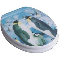 Adob - wc- Sitz Toilettendeckel Toilettensitz Klodeckel 3 d Pinguin mit Absenkautomatik von ADOB