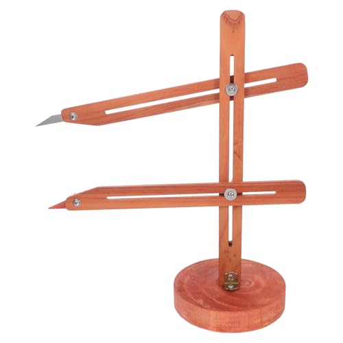 ADOCARN 1 Set Töpferwerkzeuge und -zubehör: Töpfer-Drehlehre, Ton-Handwerks-Messlehre für Wiederholungsformen – Keramikwerkzeug für Töpferscheiben-Projekte ADOCARN 1 Set Töpferwerkzeuge und -zubehör: Töpfer-Drehlehre, Ton-Handwerks-Messlehre für Wiederholungsformen – Keramikwerkzeug für Töpferscheiben-Projekte von ADOCARN