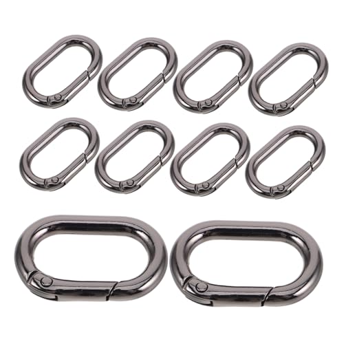 ADOCARN 10 Stück Metallfeder Spiralschnallen Für Rucksäcke Handtaschen Hardware Schnallen Für Geldbörsen Kleiner Karabinerhaken Taschenherstellungszubehör Taschen Hardware Ringe ADOCARN 10 Stück Metallfeder Spiralschnallen Für Rucksäcke Handtaschen Hardware Schnallen Für Geldbörsen Kleiner Karabinerhaken Taschenherstellungszubehör Taschen Hardware Ringe von ADOCARN