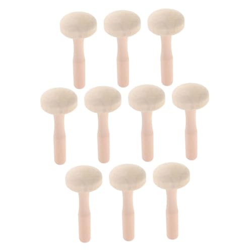 ADOCARN 10 Stück Teiliges Holz Druckwerkzeug Holzschnitt Roller für DIY Kunstprojekte Ink Rubbing Tool für Malerei für Anfänger Fördert Kreativität und Motorik von ADOCARN