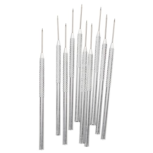ADOCARN 10 Stück Teiliges Töpferwerkzeug Modellierwerkzeug mit Präzisen Nadeln für Skulpturenarbeiten Formen von Einschließlich Lochstechen und Dekorieren von ADOCARN