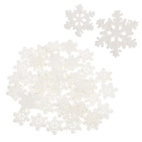 ADOCARN 100stücke Mini Schneeflocken Dekorationen Für Weihnachten Kunstschnee Accessoires Für Mikrolandschaften Und Festliche Tischdekoration Für Weihnachtsfeiern Und Festliche ADOCARN 100stücke Mini Schneeflocken Dekorationen Für Weihnachten Kunstschnee Accessoires Für Mikrolandschaften Und Festliche Tischdekoration Für Weihnachtsfeiern Und Festliche von ADOCARN
