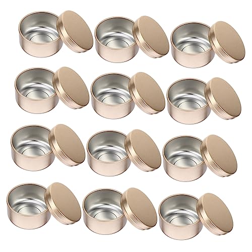 ADOCARN 12st Kerzenglas Lichter Hinterlassen Deckel Für Kerzengläser Schüsseln Geführtes Teelicht Flammenlose Kerzen Krüge Mit Deckel Runde Kerzengläser Led-kerzen Timer Golden Aluminium ADOCARN 12st Kerzenglas Lichter Hinterlassen Deckel Für Kerzengläser Schüsseln Geführtes Teelicht Flammenlose Kerzen Krüge Mit Deckel Runde Kerzengläser Led-kerzen Timer Golden Aluminium von ADOCARN