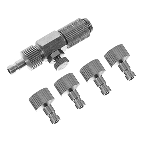 ADOCARN 1Satz Schnellkupplungsadapter für Airbrush Einstellbarer Druck Teiliges Installieren für Kuchen Körper Auto und Keramikmalerei von ADOCARN