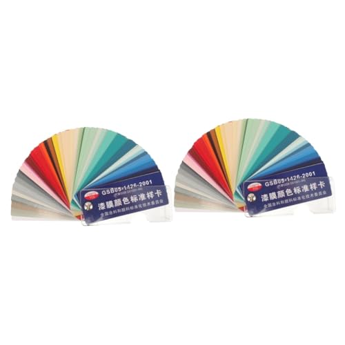 ADOCARN 2 Sätze Farbkarten mit Standardfarben Farben für Wand und Bodenanstriche Präzise Farbmusterkarten für Professionelle und Diy Anwendungen für Farbvergleiche und Exakte Farbauswahl ADOCARN 2 Sätze Farbkarten mit Standardfarben Farben für Wand und Bodenanstriche Präzise Farbmusterkarten für Professionelle und Diy Anwendungen für Farbvergleiche und Exakte Farbauswahl von ADOCARN