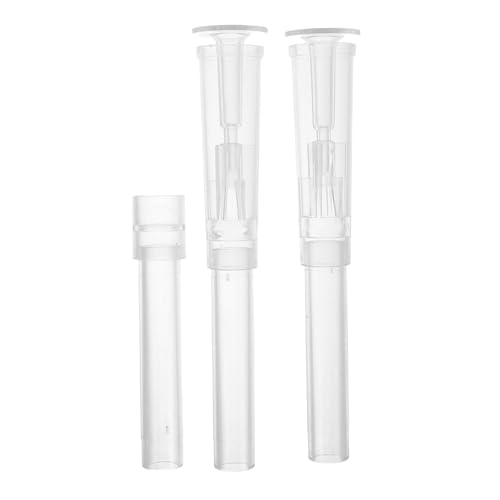 ADOCARN 2 Stück Mini -Pilzbrunnenkopf Wassersprüher für Aquarien Wassersprühdüse Springbrunnen-Sprühdüse Fountain Head mit Wasser. Düse für Gartenbrunnen Teichzubehör Plastik Transparent von ADOCARN