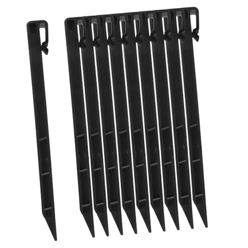 ADOCARN 20 Stck. Teiliges Gartennägel Kunststoff Robuste Bodenanker mit Spitzem Ende Installieren für Rasenkanten Landschaftsfolie und Garten Wetterfest und Vielseitig Einsetzbar ADOCARN 20 Stck. Teiliges Gartennägel Kunststoff Robuste Bodenanker mit Spitzem Ende Installieren für Rasenkanten Landschaftsfolie und Garten Wetterfest und Vielseitig Einsetzbar von ADOCARN