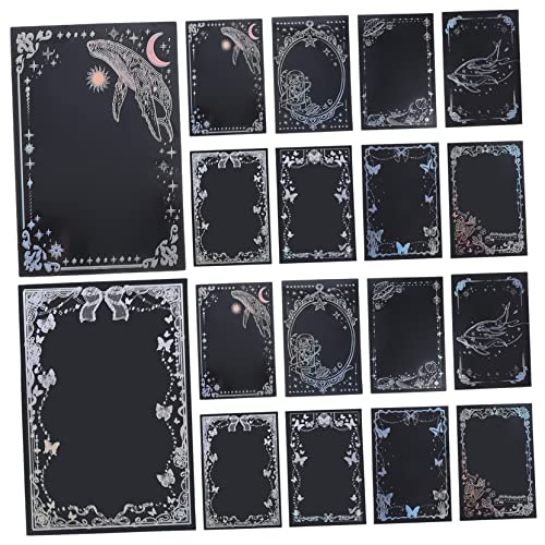 ADOCARN 20blätter DIY Scrapbooking Aufkleber Mit Hintergrundaufklebern Für Fotoalben Und Journaling Aus Strapazierfähigem Material Hochwertig Gedruckt Für Dekoration Und Basteln ADOCARN 20blätter DIY Scrapbooking Aufkleber Mit Hintergrundaufklebern Für Fotoalben Und Journaling Aus Strapazierfähigem Material Hochwertig Gedruckt Für Dekoration Und Basteln von ADOCARN