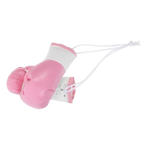 ADOCARN 2stücke Mini Boxhandschuhe Auto Rückspiegel Hängedekoration Punching Handschuhe Für Festliche Partys Rosa ADOCARN 2stücke Mini Boxhandschuhe Auto Rückspiegel Hängedekoration Punching Handschuhe Für Festliche Partys Rosa von ADOCARN