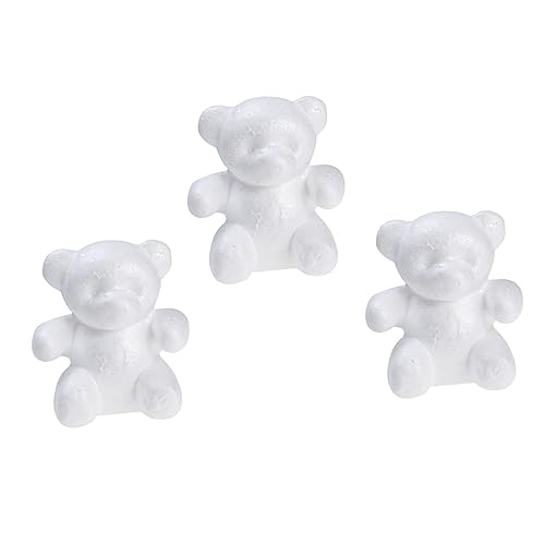 ADOCARN 3 Stück DIY Bastelartikel Niedliche Bärenform Gießformen Weiß für Floristik und Dekoration Breit Leicht und Langlebig für Persönliche Anpassungen und Einzigartige Designs ADOCARN 3 Stück DIY Bastelartikel Niedliche Bärenform Gießformen Weiß für Floristik und Dekoration Breit Leicht und Langlebig für Persönliche Anpassungen und Einzigartige Designs von ADOCARN