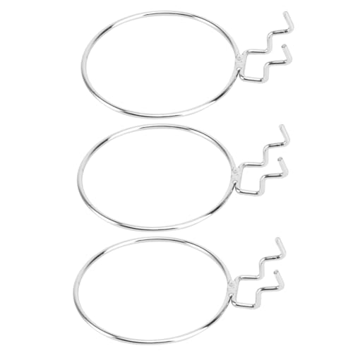 ADOCARN 3 Stück Runde Metall Plattierung Haken für Tassenaufbewahrung Robuste Tassenhalter für Zuhause Büro und Geschäfte Einfache Installation Silber ADOCARN 3 Stück Runde Metall Plattierung Haken für Tassenaufbewahrung Robuste Tassenhalter für Zuhause Büro und Geschäfte Einfache Installation Silber von ADOCARN