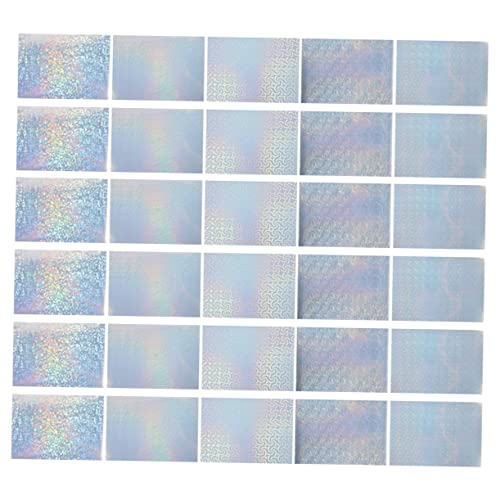 ADOCARN 30blatt Holografisches Klebefolie Premium Kaltlaminierte Folie Für Deko Bastelarbeiten Und Kreative Gestaltungen Für Tassen Fenster Und Mehr ADOCARN 30blatt Holografisches Klebefolie Premium Kaltlaminierte Folie Für Deko Bastelarbeiten Und Kreative Gestaltungen Für Tassen Fenster Und Mehr von ADOCARN