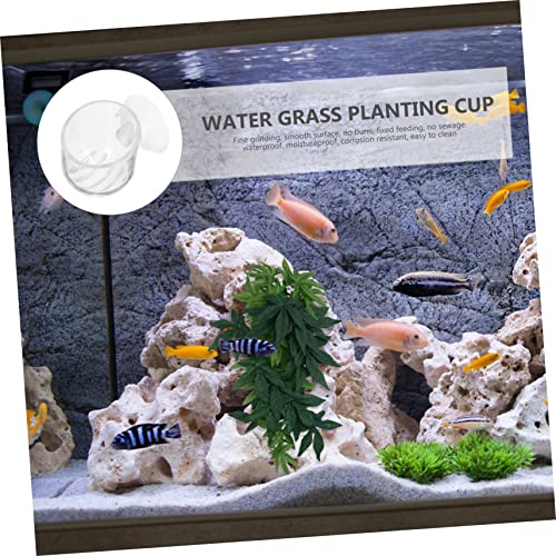 ADOCARN 4 Stück Futterbecher mit Saugnapf Kompakte Fischfutterstation für Aquarium Wasserpflanzen Robuste und Langlebige Futterhalterung für Aquarienbedarf ADOCARN 4 Stück Futterbecher mit Saugnapf Kompakte Fischfutterstation für Aquarium Wasserpflanzen Robuste und Langlebige Futterhalterung für Aquarienbedarf von ADOCARN