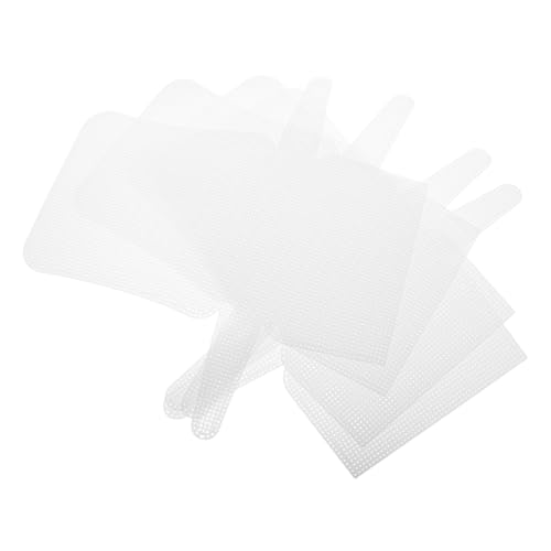 ADOCARN 4 Stück Kunststoffgitter Mesh-Kunststoff- -Kit Kunststoff-Stickerei Materialien zur Taschenherstellung DIY Kunststoff-Nähleinwand Kreuzstichzubehör Plastik Weiß ADOCARN 4 Stück Kunststoffgitter Mesh-Kunststoff- -Kit Kunststoff-Stickerei Materialien zur Taschenherstellung DIY Kunststoff-Nähleinwand Kreuzstichzubehör Plastik Weiß von ADOCARN