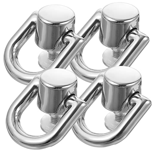 ADOCARN 4 Stück Metall D-Ringe Drehbar für Geldbörsen und Selbstgemacht Projekte Stabile Zinklegierung 360° Schwenkbar Taschenzubehör ADOCARN 4 Stück Metall D-Ringe Drehbar für Geldbörsen und Selbstgemacht Projekte Stabile Zinklegierung 360° Schwenkbar Taschenzubehör von ADOCARN