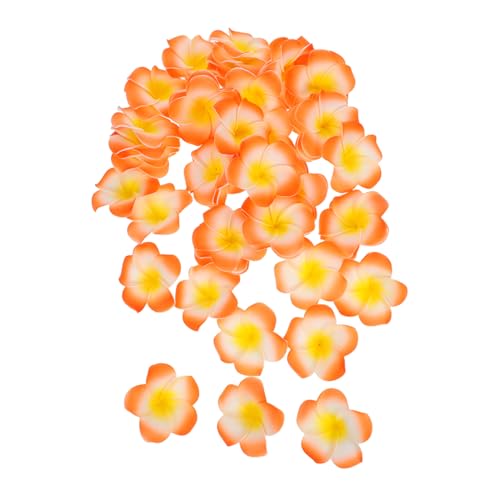 ADOCARN 50stücke Eva Plumeria Kunstblumen Orange Realistische Hawaii-Dekoration Für DIY-haaraccessoires Kränze Hochzeiten Und Strandpartys ADOCARN 50stücke Eva Plumeria Kunstblumen Orange Realistische Hawaii-Dekoration Für DIY-haaraccessoires Kränze Hochzeiten Und Strandpartys von ADOCARN