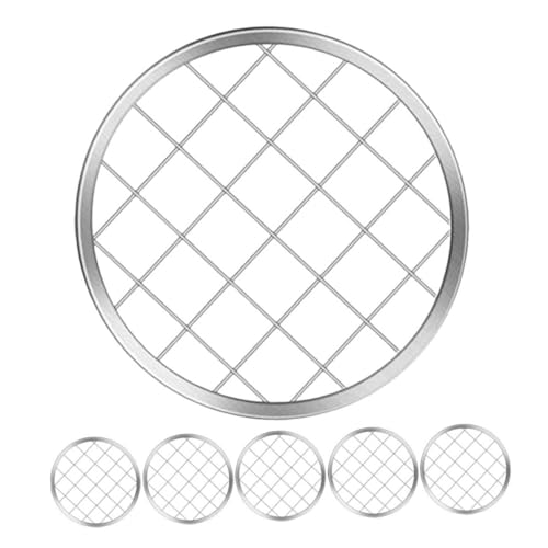 ADOCARN 6 Stück Mason Jar mit Blumenraster für Organisation von Büromaterial und Küchenutensilien Auslaufsicheres Design für Vielseitige Anwendungen von ADOCARN