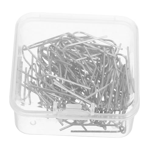 ADOCARN 60 Stück U-förmige Nichrom-Haken, Hochtemperatur-Draht-Biegeringe für Heimwerkerarbeiten, Keramik-Ornamente, Glas-Fusing-Ofen-Zubehör mit Aufbewahrungsbox ADOCARN 60 Stück U-förmige Nichrom-Haken, Hochtemperatur-Draht-Biegeringe für Heimwerkerarbeiten, Keramik-Ornamente, Glas-Fusing-Ofen-Zubehör mit Aufbewahrungsbox von ADOCARN