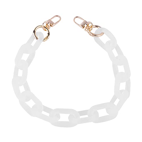 ADOCARN Chic Acryl Handtaschen Ersatzriemen Transparente Schulterkette für DIY Taschen Leicht Abnehmbar für Verschiedene Stilrichtungen ADOCARN Chic Acryl Handtaschen Ersatzriemen Transparente Schulterkette für DIY Taschen Leicht Abnehmbar für Verschiedene Stilrichtungen von ADOCARN