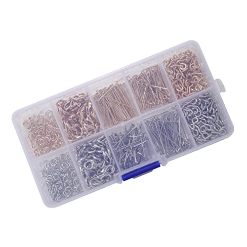 ADOCARN DIY Schmuckzubehör Teiliges Basis mit Drachenverschluss Augen Schrauben und Anhängern für Basteln von Armbändern und Mehr ADOCARN DIY Schmuckzubehör Teiliges Basis mit Drachenverschluss Augen Schrauben und Anhängern für Basteln von Armbändern und Mehr von ADOCARN