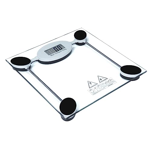 ADOCARN Digitale Personenwaage mit Touch Sensor Transparent aus Tempered Glass Badezimmerwaage für Präzise Gewichtsmessung Elegant und Tragbar für und Familie ADOCARN Digitale Personenwaage mit Touch Sensor Transparent aus Tempered Glass Badezimmerwaage für Präzise Gewichtsmessung Elegant und Tragbar für und Familie von ADOCARN