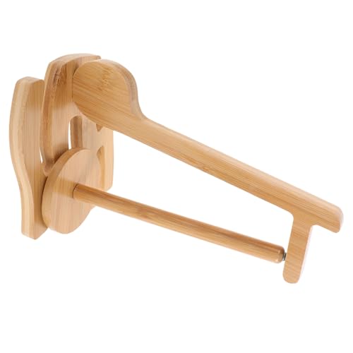 ADOCARN Drehbarer Holz Garnspulenhalter mit Magnet Platzsparender Garnspender für Strick und Häkelprojekte Effizienter Garnorganizer für Heimwerker Kreativität und Nahtlose Garnzufuhr von ADOCARN
