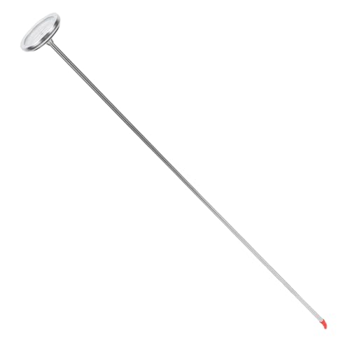 ADOCARN Edelstahl Bodenthermometer mit Verlängerter Sonde Präzises Kompost Gartenthermometer Widerstandsfähiges Temperaturmessgerät für Gewächshaus und Außenbereich Einfach Einzusetzen und von ADOCARN