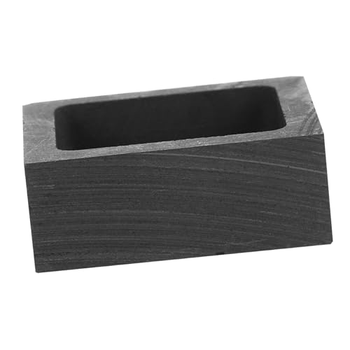 ADOCARN Graphitbarrenform Quadratisch Metallgussform Für Gold Und Silberschmuck Gusswerkzeuge DIY Schmelzprojekte Graphitformen Zum Gießen von ADOCARN