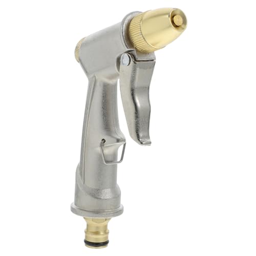 ADOCARN Hochdruck Wassersprüher aus Metall mit Einstellbarem Wasserdruck Multifunktionaler Gartenschlauch Wasserstrahler für Autowäsche und Gartenbewässerung Langlebiges Spritzgerät in von ADOCARN