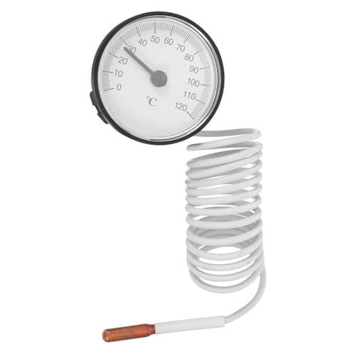 ADOCARN Hochpräzises Flüssigkeitsthermometer mit Fernfühler Messbereich Kleines und Tragbares Präzises Analog-Temperaturmessgerät für Wasser und Innenraumtemperatur ADOCARN Hochpräzises Flüssigkeitsthermometer mit Fernfühler Messbereich Kleines und Tragbares Präzises Analog-Temperaturmessgerät für Wasser und Innenraumtemperatur von ADOCARN
