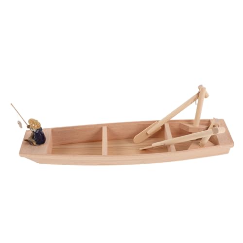 ADOCARN Kleines Holzboot Modell Segelboot Spielzeug Holzspielzeug Boot Mini Segelboot Segelboot Spielzeug Segelboot Holzboot Segelboot Boot Dekorationen Spielzeug Segelboot Kleine Boote von ADOCARN