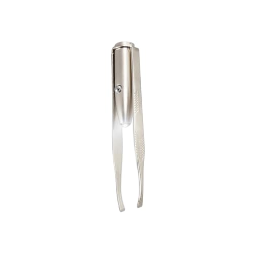 ADOCARN LED Augenbrauen Pinzette mit Integriertem Licht Haarentfernungstool für Tragbar und Kompakt für Präzise Augenbrauenformen und Gesichtspflege von ADOCARN