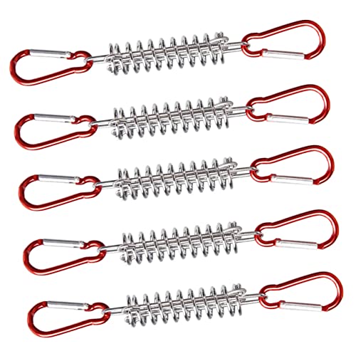 ADOCARN Outdoor Camping Zeltspannriemen Federklammer Teilig Windfester Federhaken für Zeltleinen Robust Leicht Kompakt für Strand und Stürmische Bedingungen ADOCARN Outdoor Camping Zeltspannriemen Federklammer Teilig Windfester Federhaken für Zeltleinen Robust Leicht Kompakt für Strand und Stürmische Bedingungen von ADOCARN