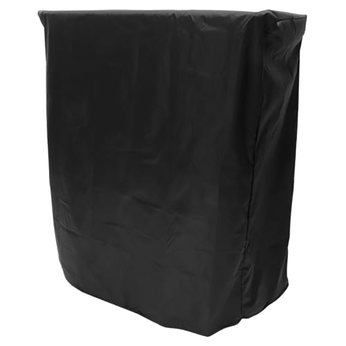 ADOCARN Oxford Klappstuhl Schutzhülle Uv-schutz Gartenstuhl Abdeckung mit Kordelzug für Outdoor Lounge Stühle Schwarz von ADOCARN