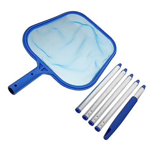 ADOCARN Robuster Aluminium Kescher für Flacher Reinigungskescher mit Alustange für Poolreinigung Langlebig und Leicht zu Handhaben ADOCARN Robuster Aluminium Kescher für Flacher Reinigungskescher mit Alustange für Poolreinigung Langlebig und Leicht zu Handhaben von ADOCARN