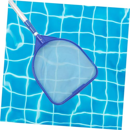 ADOCARN Teleskopischer Pool Kescher mit Feinem Netz Leichtes Laub und Schmutzsammelnetz für Schwimmbecken und Fischteiche Einsetzbar Einfache Handhabung Schonend für Wasserlebewesen von ADOCARN