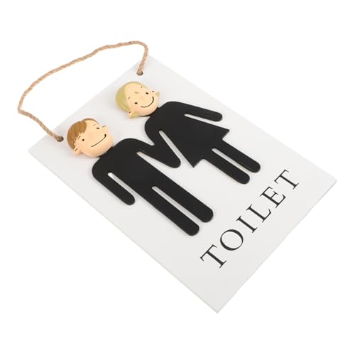 ADOCARN Unisex Badezimmer Plakette aus Natürlichem Holz für Toiletten Waschraum Skandinavisches Design Installieren Vielseitig Einsetzbar ADOCARN Unisex Badezimmer Plakette aus Natürlichem Holz für Toiletten Waschraum Skandinavisches Design Installieren Vielseitig Einsetzbar von ADOCARN