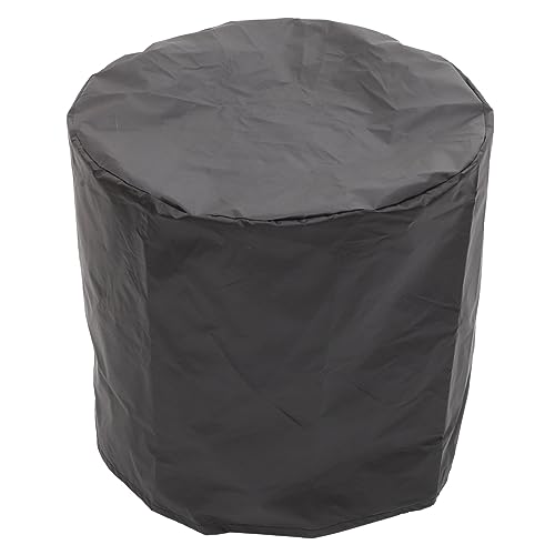ADOCARN Wasserdichte Runde Gartentisch Abdeckung Schwarz Silberschicht Outdoor Möbel Schutz Staub Feuchtigkeitsbeständig für Balkon und Terrasse ADOCARN Wasserdichte Runde Gartentisch Abdeckung Schwarz Silberschicht Outdoor Möbel Schutz Staub Feuchtigkeitsbeständig für Balkon und Terrasse von ADOCARN