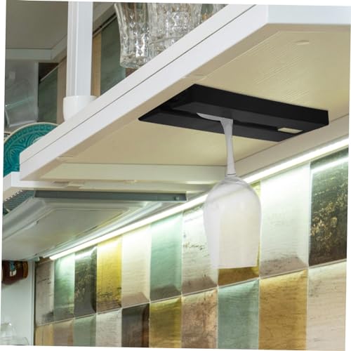 ADOCARN Weinregal unter Regal Hängender Weinglashalter Stabiles Platzsparendes Design für Küchenschränke Sicheres Aufbewahren von Weingläsern Einfache Montage für Zuhause und Gastronomie ADOCARN Weinregal unter Regal Hängender Weinglashalter Stabiles Platzsparendes Design für Küchenschränke Sicheres Aufbewahren von Weingläsern Einfache Montage für Zuhause und Gastronomie von ADOCARN