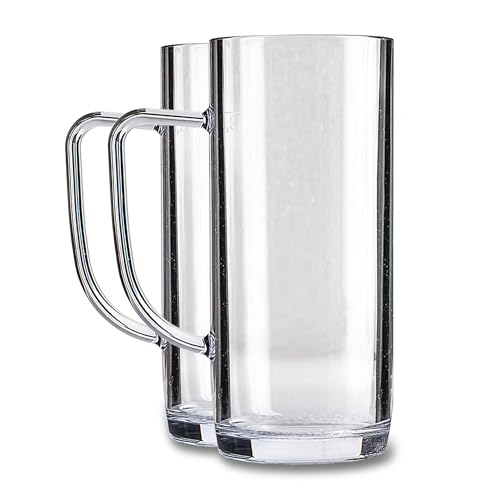 ADOMA 2er-Set Bierseidel 0,3L aus Kunststoff von ADOMA
