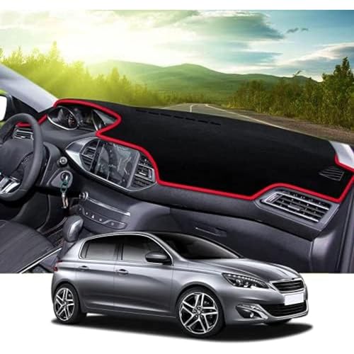 ADOSIA Auto Armaturenbrett Abdeckung für Peugeot 308 308S T9 2013-2024 Verdunkelungsmatte Instrumentenabdeckung Sun Shade Pad Shade Board Pad Mat Protector,Left Rudder ADOSIA Auto Armaturenbrett Abdeckung für Peugeot 308 308S T9 2013-2024 Verdunkelungsmatte Instrumentenabdeckung Sun Shade Pad Shade Board Pad Mat Protector,Left Rudder von ADOSIA
