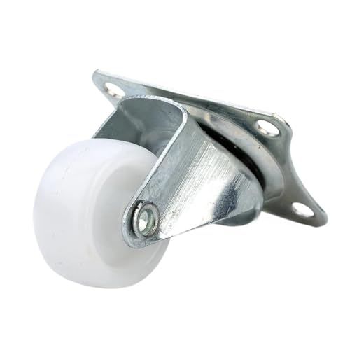 4 stücke 10KG Universal Lenkrollen 1 "Möbel Rad Castor Weiß PP Nylon Dual Roller Rad for Plattform Trolley Stuhl 4 stücke 10KG Universal Lenkrollen 1 "Möbel Rad Castor Weiß PP Nylon Dual Roller Rad for Plattform Trolley Stuhl von ADQPLXGWH