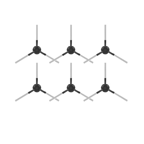 ADQPLXGWH Kompatibel mit Jonr P20 PRO / T5 Pro Roboter-Staubsauger, Zubehör, Hauptseitenbürste, Hepa-Filter, Mopptuch, Ersatz(6pcs.1) von ADQPLXGWH