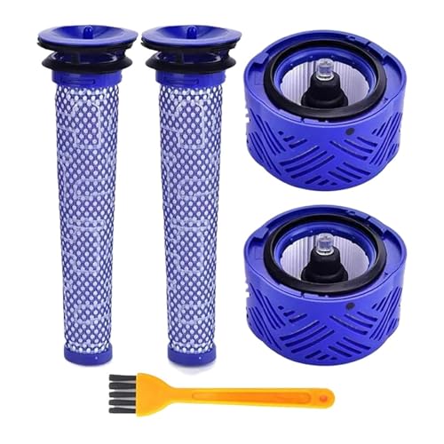 Ersatzfilter kompatibel mit Dyson, V6 Absolute Total Clean Akku-Staubsauger, HEPA-Filter, Vergleich mit Teil(5 pcs(1)) von ADQPLXGWH
