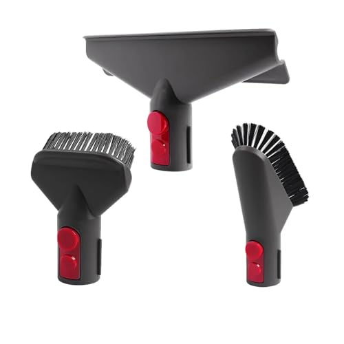 Ersatzteil kompatibel mit Dyson, V7 V8 V10 V11 V15 Handstaubsauger-Zubehör, Teleskopstangen-Verlängerungsrohr, Saugkopf-Anzug(3-piece set) von ADQPLXGWH