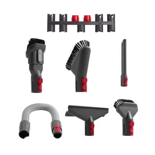 Ersatzteil kompatibel mit Dyson, V7 V8 V10 V11 V15 Handstaubsauger-Zubehör, Teleskopstangen-Verlängerungsrohr, Saugkopf-Anzug(7-piece set) von ADQPLXGWH